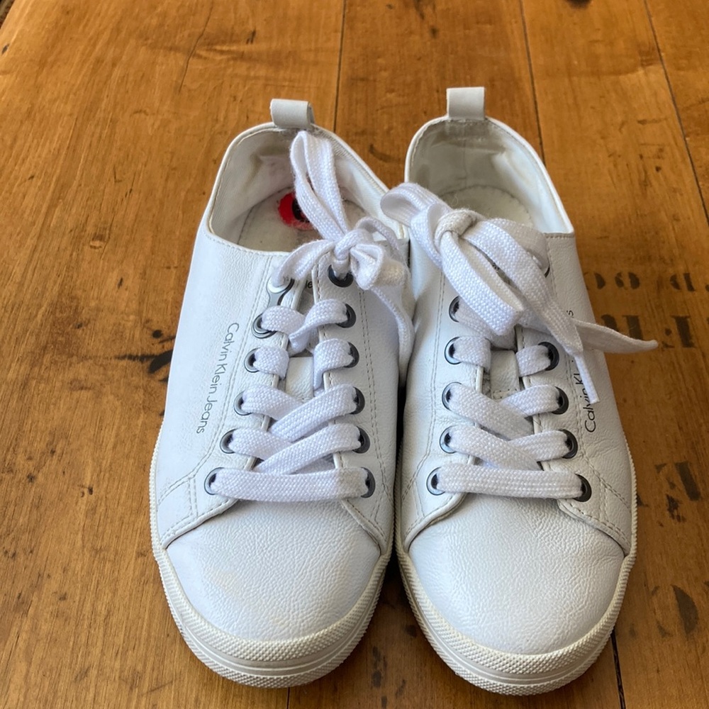 Calvin Klein Michaela White Sneakers